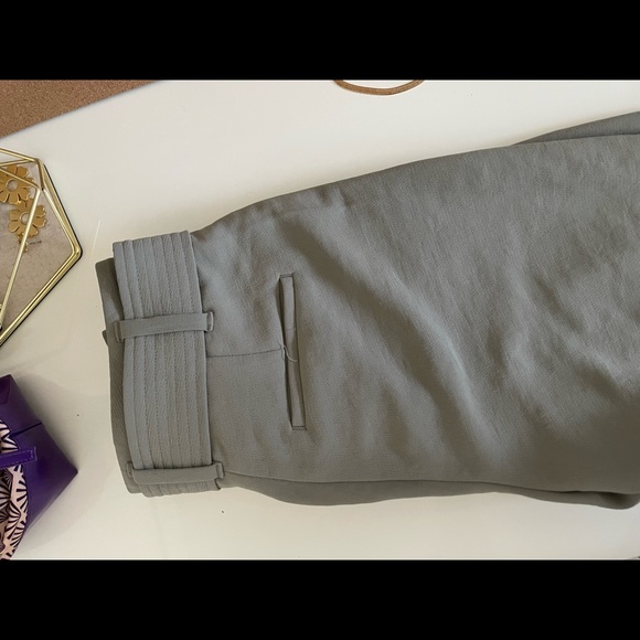 Aritzia Wilfred Tie Front Basalt Grey Pants - Picture 6 of 6